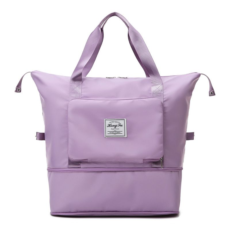 Bryn-Foldable-Stroller-Travel-Baby-Bag-Purple