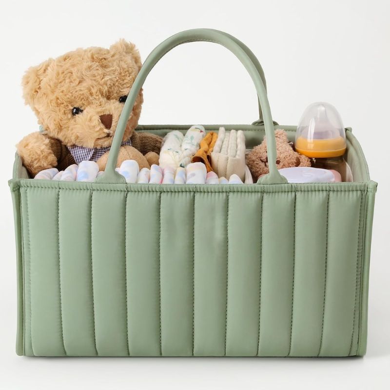 Wren Large Nappy Caddy Diaper Caddy Organizer – buKKub