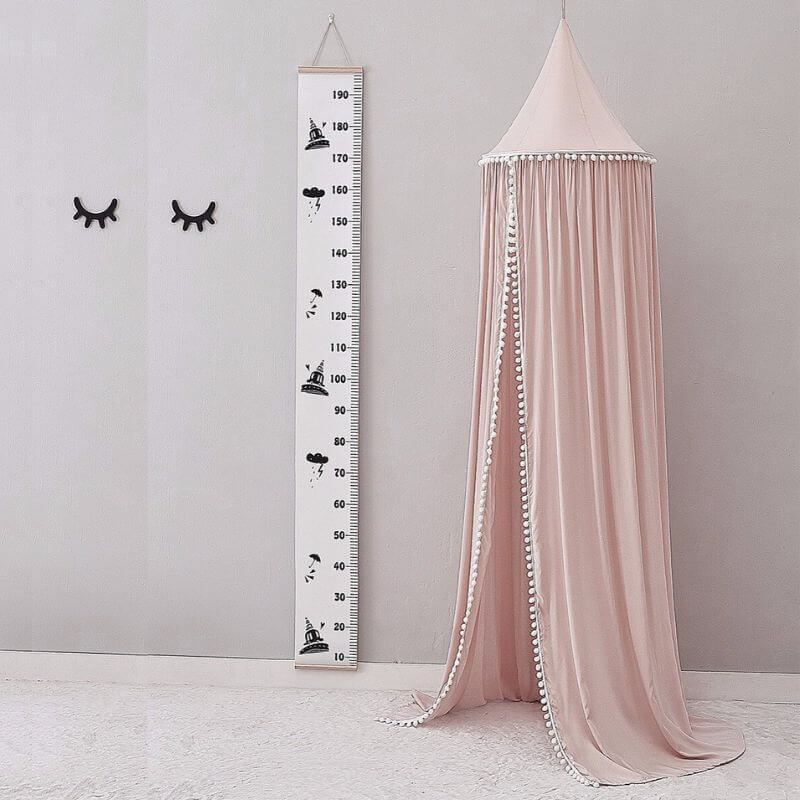 Nina Cot Canopy Pink Nursery Canopy – buKKub - Main Image