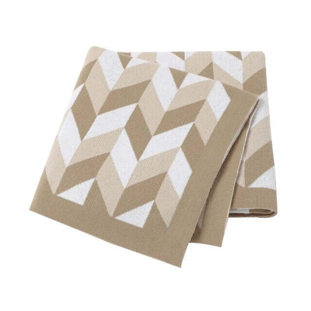 ivory-baby-cot-blanket-chevrons