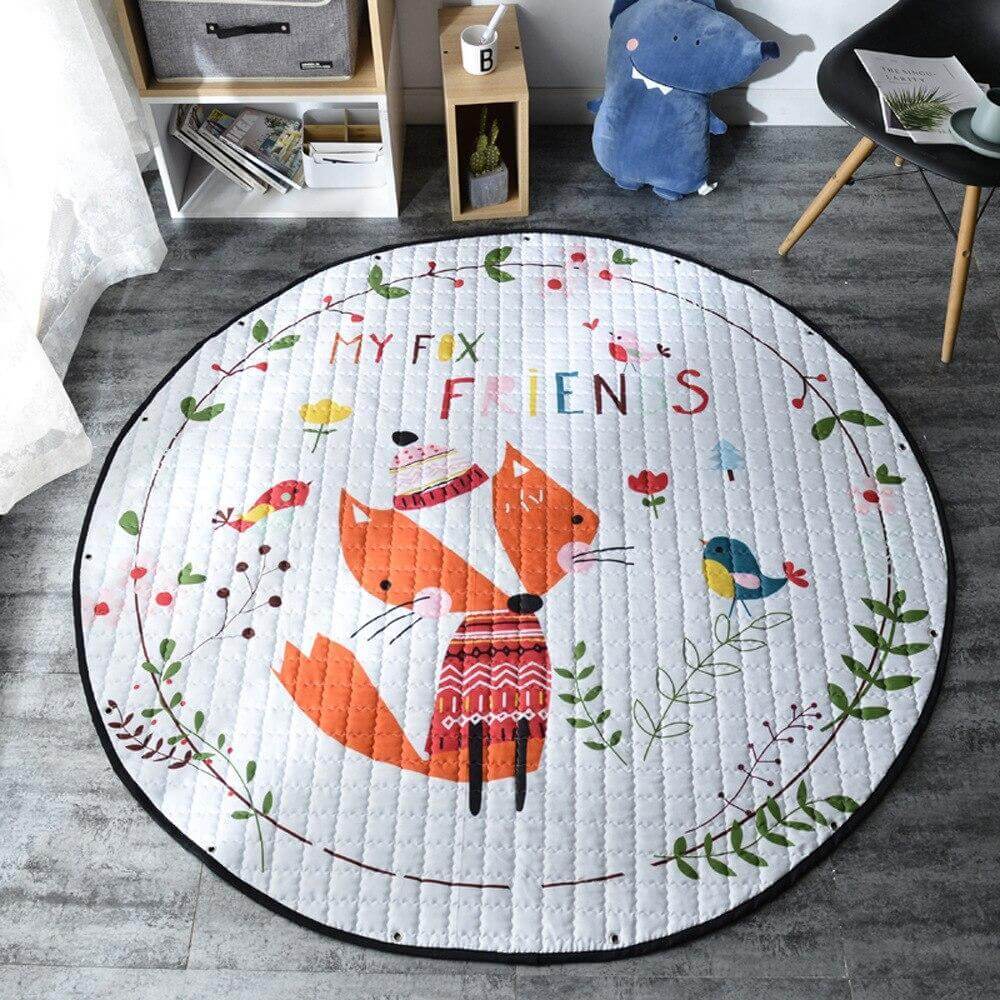 white-baby-play-mat-fox