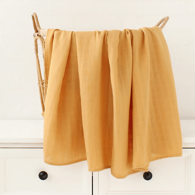 yellow-muslin-swaddle-blanket