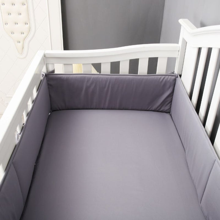4pcs-cot-bumper-set-grey-crib-bumper-australia