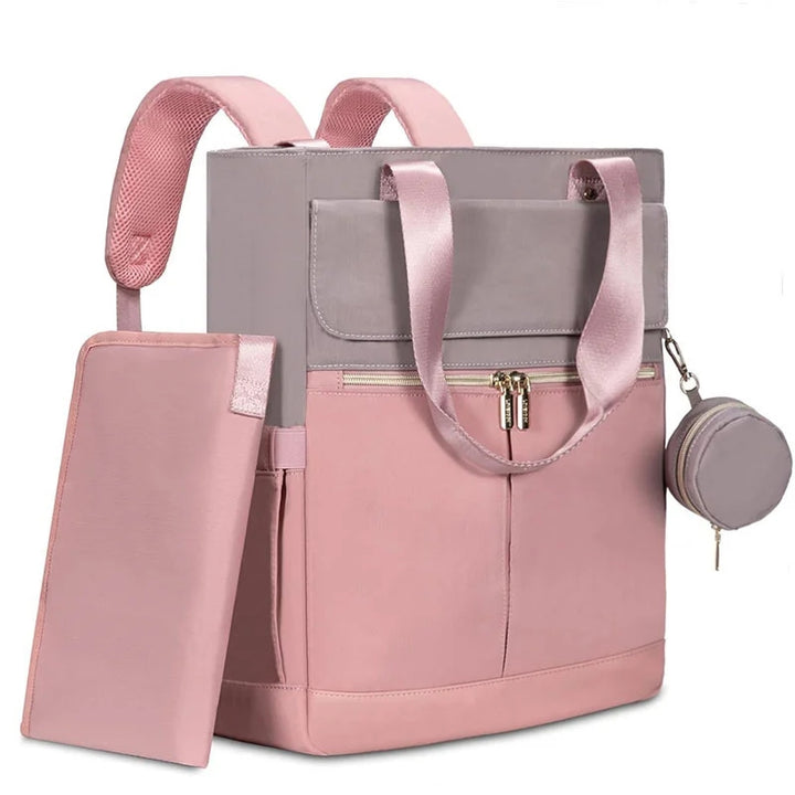 Echo-Baby-Nappy-Backpack-Pink