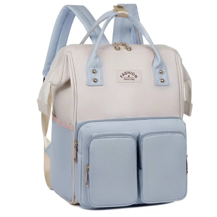 Eevi-Nappy-Bag-Backpack-Blue