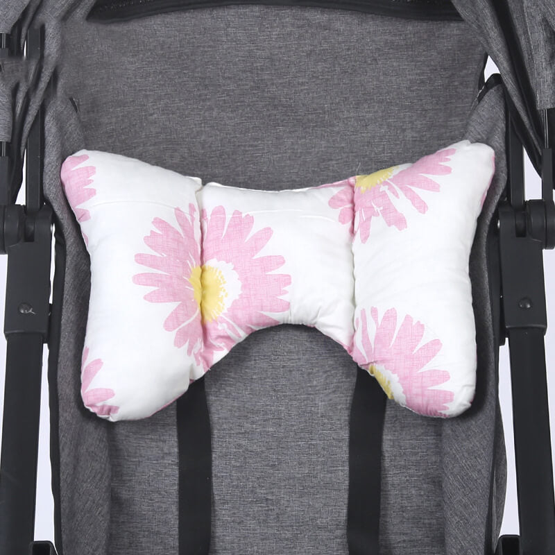 Erik-baby-travel-pillow-pink-flower