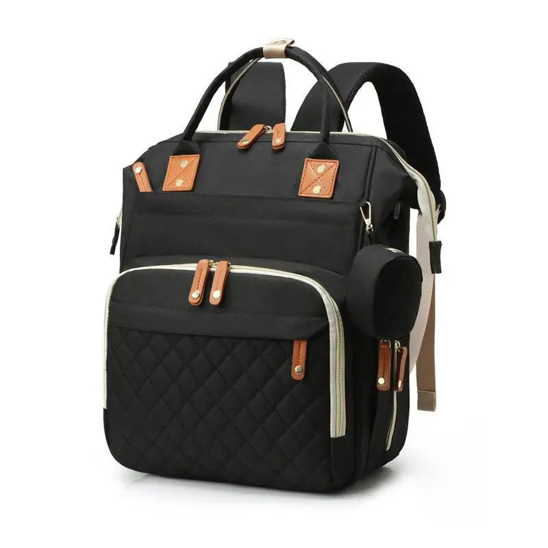 Mattie-nappy-bag-backpack-black