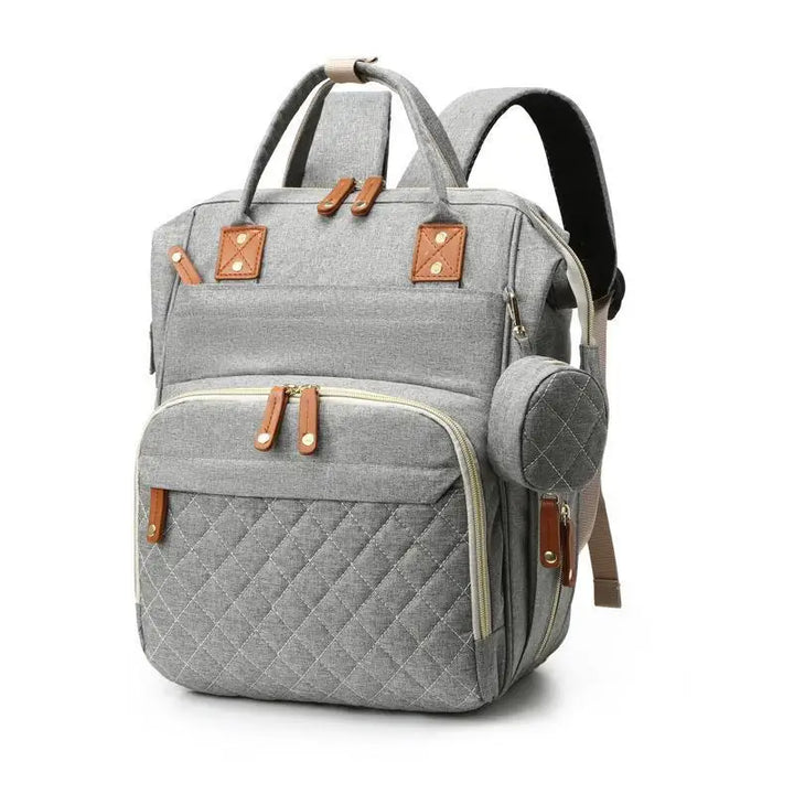 Mattie-nappy-bag-backpack-gray