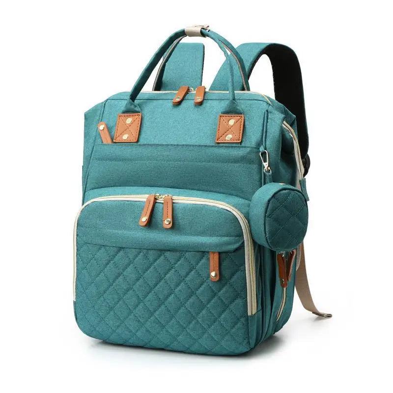 Mattie-nappy-bag-backpack-green