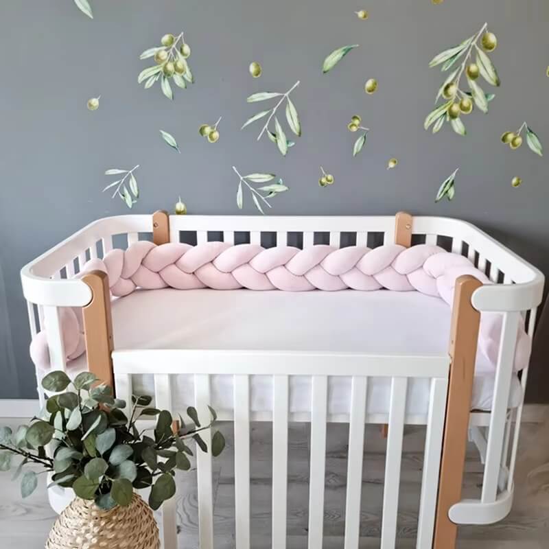 Diy Braided Crib Best Crib Bumper 2019 Mini Crib Rail Bumper