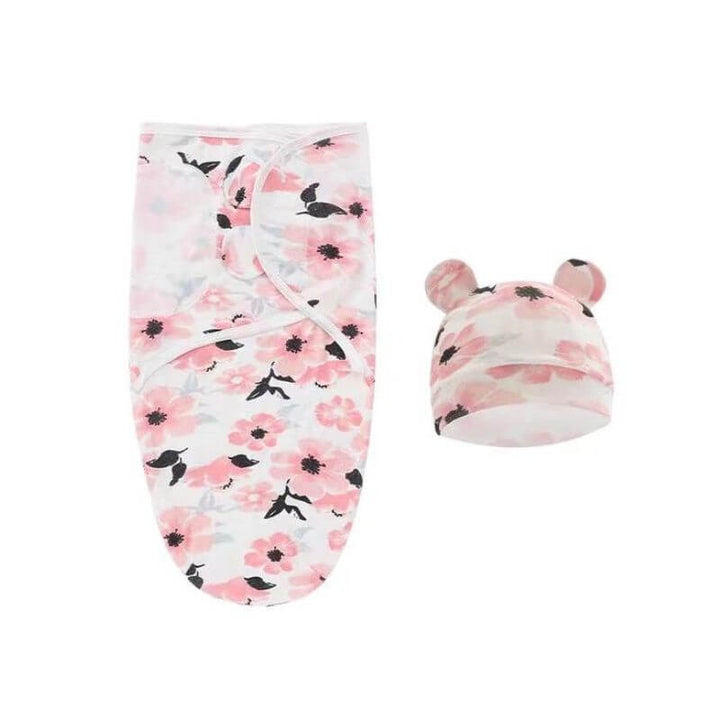 Alice-Flower-Pink-Velcro-Swaddle-Wrap