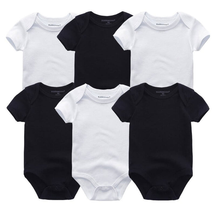 Alma-Baby-Bodysuit-Short-Sleeve-White-Black