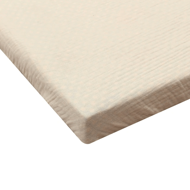 Beige-cot-bed-fitted-sheets