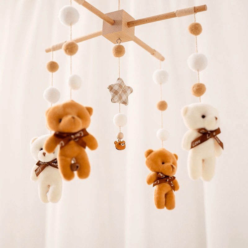 Everley Baby Cot Mobile Nursery Mobiles buKKub