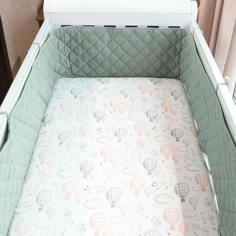 Cot Bumpers Padded Braided Baby Crib Bumpers buKKub