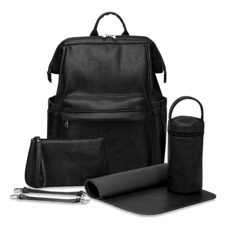 Pepper-nappy-bag-backpack-black