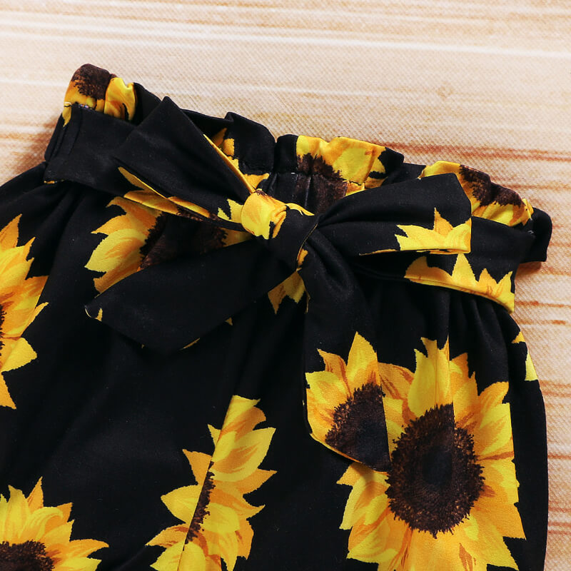 Sunflower-Baby-Girl-Summer-Shorts