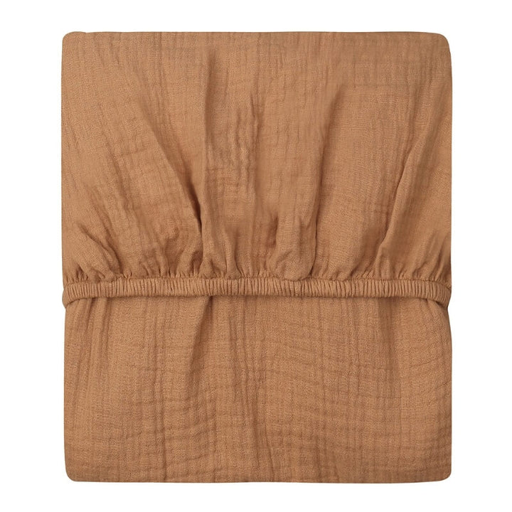 light-brown-crib-fitted-sheets