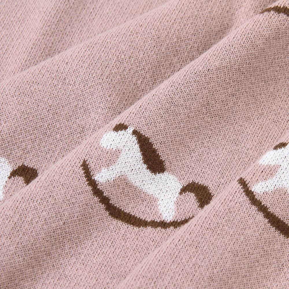 pink-baby-blanket-breathable-horse