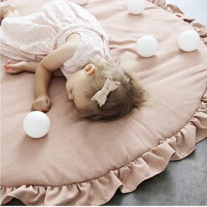 Padded Round Baby Play Mat Activity Gym Mat
