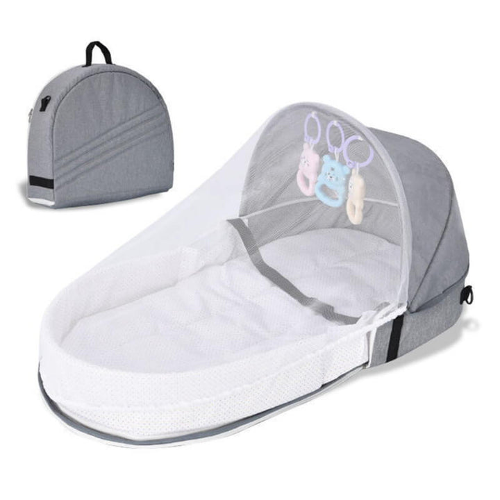 portable-baby-nest-bed-grey